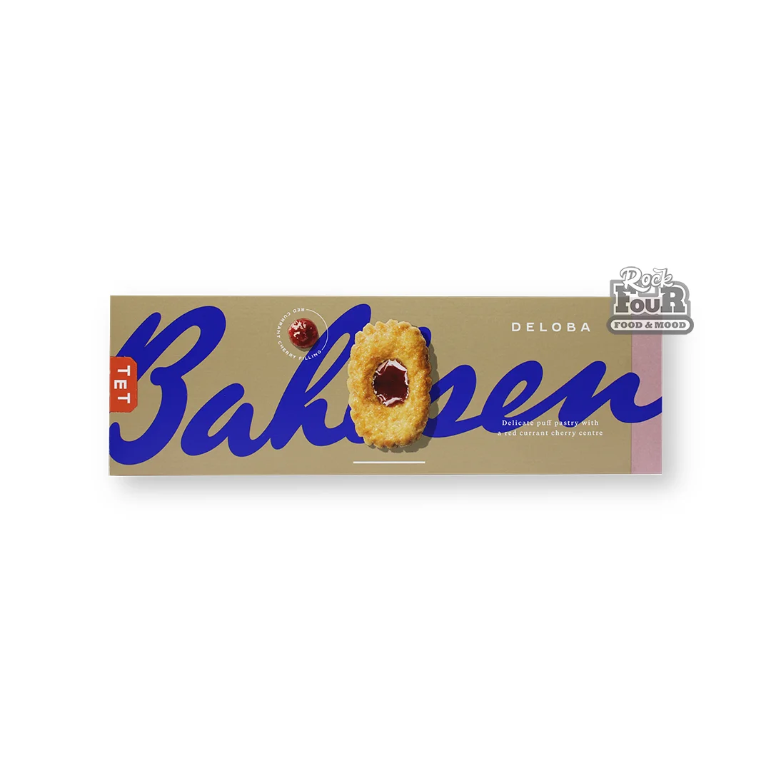 Cookies "Bahlsen" with red currant and cherry jelly 100g
